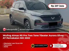 [ KM 15RB ] Wuling Almaz RS Pro Two Tone 7Seater Silver AT 2022/2023