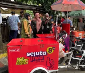 Rider Kopi Keliling (Sejuta Jiwa) area Cililitan, Condet, Pasar Rebo