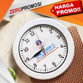 Jam Dinding Ogana 8888 Cetak Logo Custom