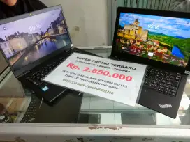 Promo Laptop Toshiba dan Lenovo Corei5 Gen8 Ram8 SSD256 murah