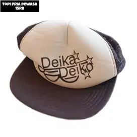 TOPI PRIA HITAM DAN PUTIH AESTHETIC