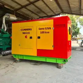 Genset Silent 100 Kva Cummins