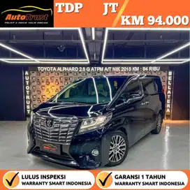 Toyota Alphard 2.5 G Atpm A/T Nik.2015/David