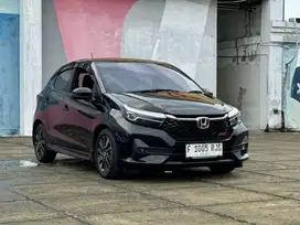 Km8rb Honda Brio RS CVT AT Facelift Hitam Keyless 2023 matik 2024