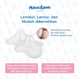 nipple cover pelindung puting dan atasi bingung patung