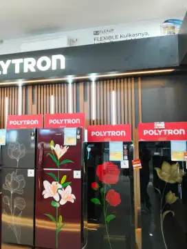 KULKAS POLYTRON 2 PINTU - PROMO CREDIT BY HOME CREDIT INDONESIA