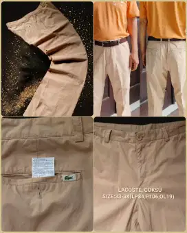 CELANA CHINOS LACOSTE