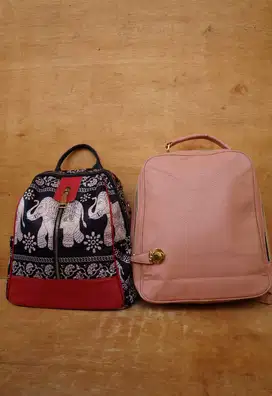 Tas Wanita 2pcs | Ransel Wanita No Brand | Tas Fashion