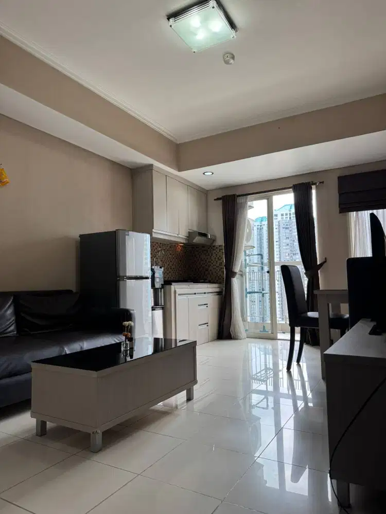 Dijual Apartemen Royal Mediterania Garden, 2+1BR Furnish Luas 53,5 m2