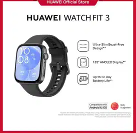 di jual smart watch huawei watch fit 3