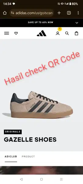 Adidas GAZELLE MURAH ORIGINAL