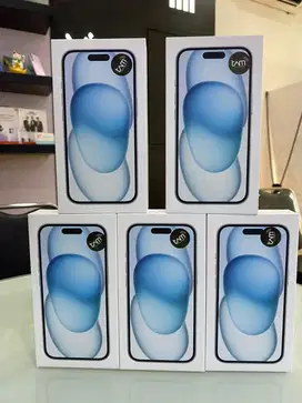 IPHONE 15 128GB BLUE RESMI NEW SEGEL