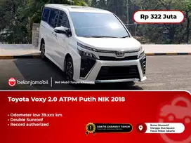 [LOW KM] Toyota Voxy 2.0 ATPM Putih 2018/2019