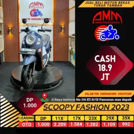 SCOOPY FASHION 2023 BAYAR VIA TOKPED KREDIVO INDODANA PAYLATER CC DLL