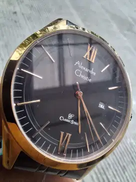 Dijual jam tangan Alexandre Christie Quartz Original mulus