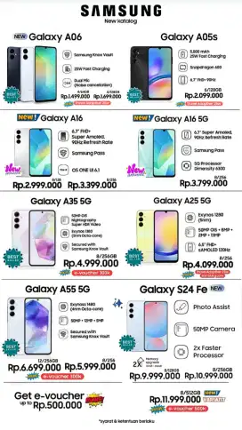 Cicilan Samsung Galaxy Tanpa Kartu Kredit