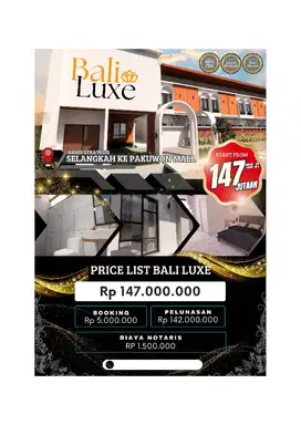 Bali luxe type kost luxury