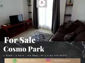 Dijual Apartement Cosmo Park 2 BR Furnished Bagus