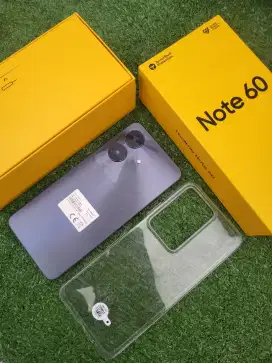 Realme note 60 6/128gb fullset ori super like new