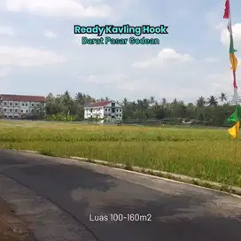 Tanah Dijual Jogja, Barat Pasar Godean, SHM P