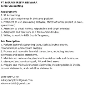 SENIOR ACCOUNTING