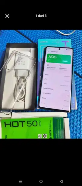 Infinix Hot 50 Pro+ 8/256 Fullset 3Mgu Pkai