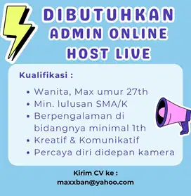 ADMIN HOST LIVE STREAMING