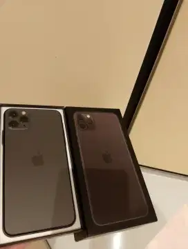 Iphone 11 pro max 256gb terjamin baru top