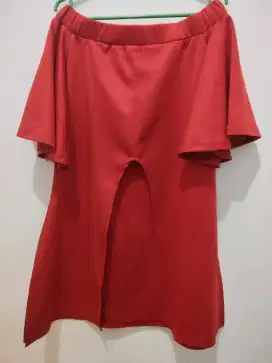 Atasan merah preloved