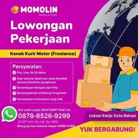 Kenek Kurir Momolin Bakery Bekasi (Freelance)