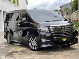 TOYOTA ALPHARD 2.5 SC AUDIOLESS CBU 2018 HITAM KM 73rb