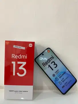 MSI REDMI 13 8+8/128gb BLACK BARU MASIH TERSEGEL & BERGARANSI RESMI