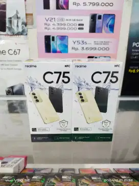 Realme C75 8/128 GB Tahan Air Tahan Banting Garansi Resmi