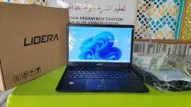 LIBERA SLIMBOOK CORE i3-8130U RAM 8GB SSD 512GB VGA UHD NEW FULLSET