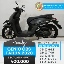 Terima tuker tambah GENIO CBS TH 2020 Cash/kredit DP mulai dari 400k