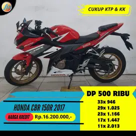 HONDA CBR 150R 2017 KREDIT DP HANYA 500RIBU ANGSURAN RINGAN