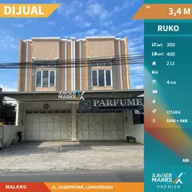 Dijual Cepat Ruko Luas & Sangat Strategis di Jl. Saxophone, Suhat Mlg