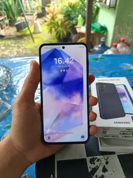 Samsung A55 8/256gb 5g sein garansi juli 2025