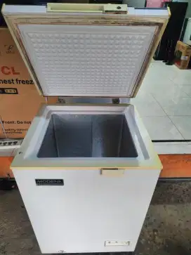 Frezer Bok Modena 100 liter normal mesin masih orisinil