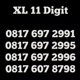 Perdana XL Axiata berkualitas spesial 11 Digit