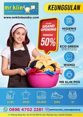 Terima Jasa Laundry Mr klin