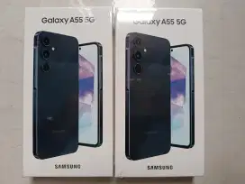 Samsung Galaxy A55 5G 8/256 Navy New Segel Garansi Resmi Free Adaptor