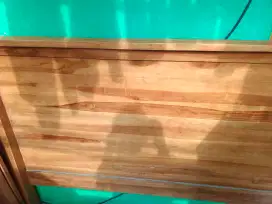Ranjang kayu jati bekas. Angkut sendiri