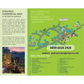 paling STRATEGIS Gading Serpong QUANTUM Last unit 5M LUXURY Commercial