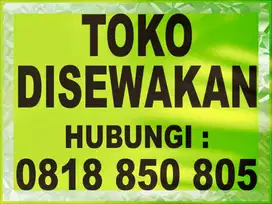 Kios Bulanan/Tahunan Disewakan di Kota Tangerang