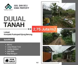 Jual cepat tanah kavling 2 jutaan SHM di Cilengkrang Kota Bandung