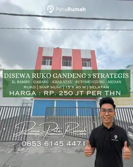 Sewa Ruko Gandeng Siap Huni Sangat Startegis Di Bambu 2