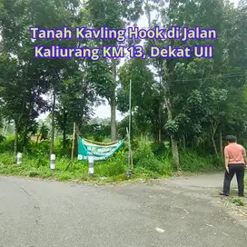 Tanah Kavling Hook di Jalan Kaliurang KM 13, Dekat UII