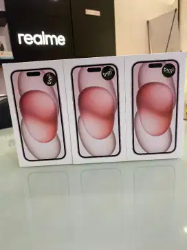 IPHONE 15 128GB PINK RESMI NEW SEGEL