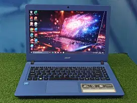 JUAL CEPAT ACER ASPIRE ES 14 CELLERON N3350 RAM 4 GB SSD 128 GB